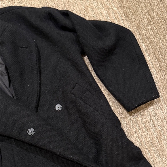 Zara women’s Black Coat - Picture 3 of 4